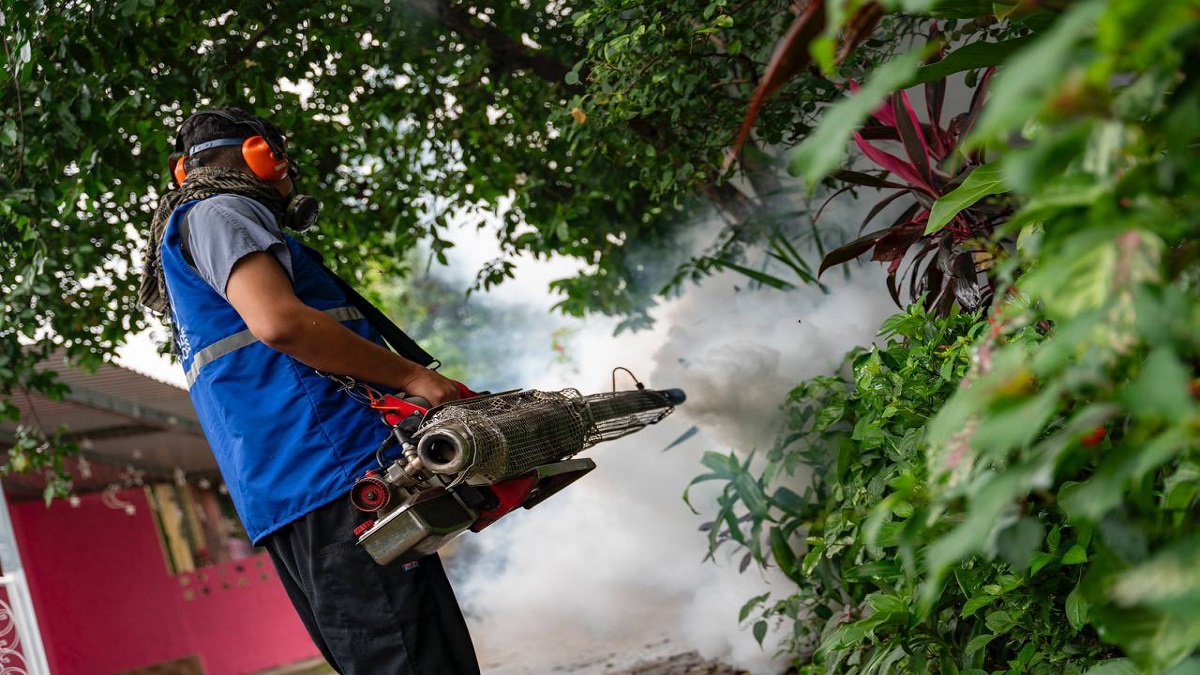 Confirman en El Salvador segundo deceso por dengue 3 El Salvador dengue fumigacion foto Ministerio de Salud