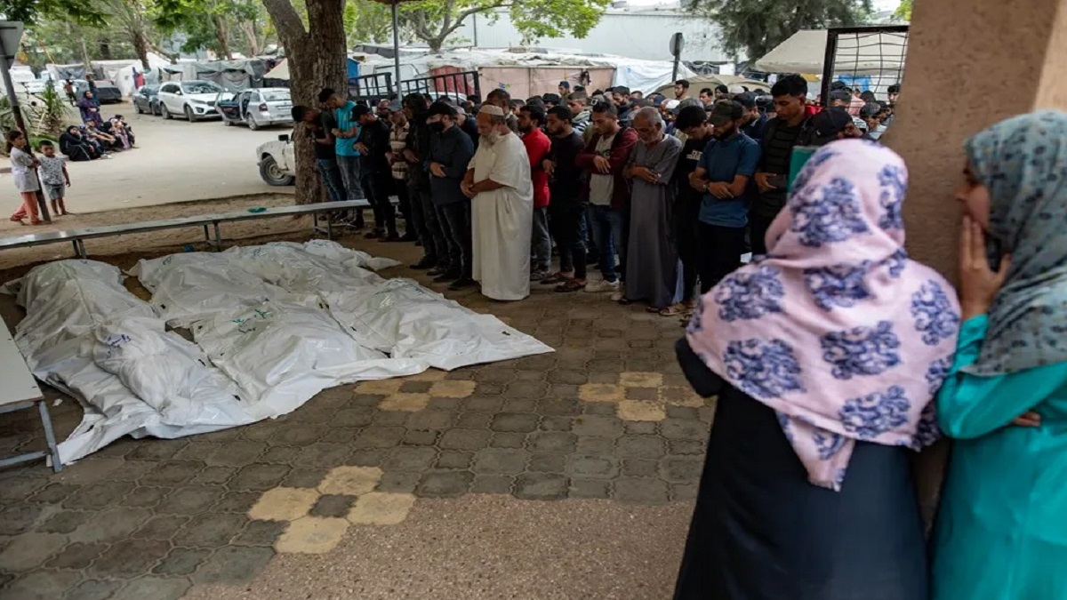 Ocupantes israelíes asesinan a más de 36.600 palestinos en Gaza 4 Gaza ataques Israel foto EFE