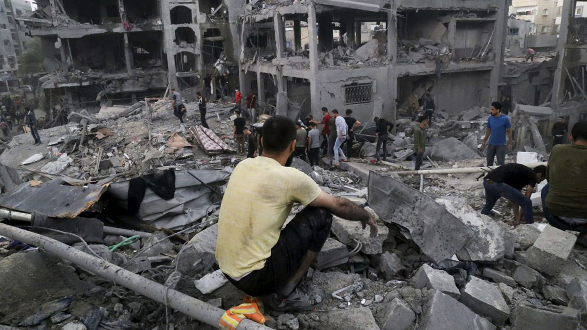 Gaza bombardeo WAFA