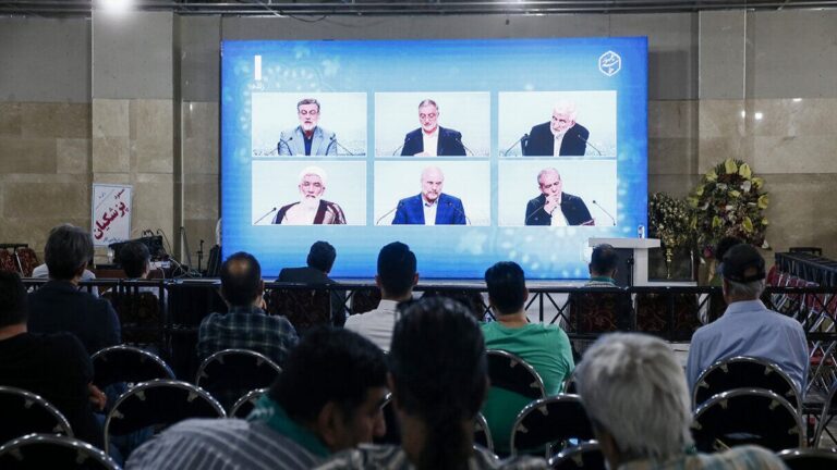 Iran debates electorales foto IRNA
