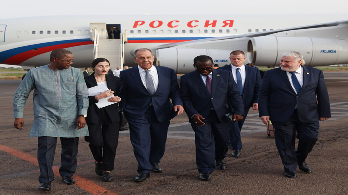 Canciller ruso visita Burkina Faso como parte de su gira por África 6 Lavrov Burkina Faso 1 twitter