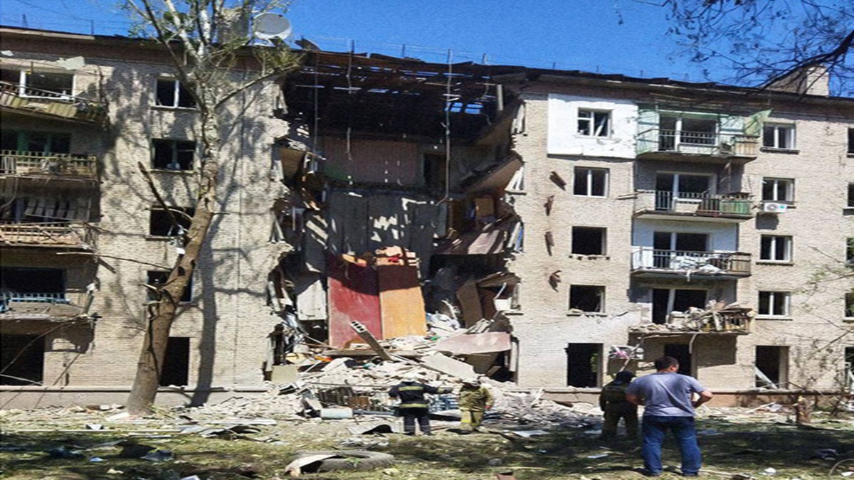 Lugansk ataque de Ucrania