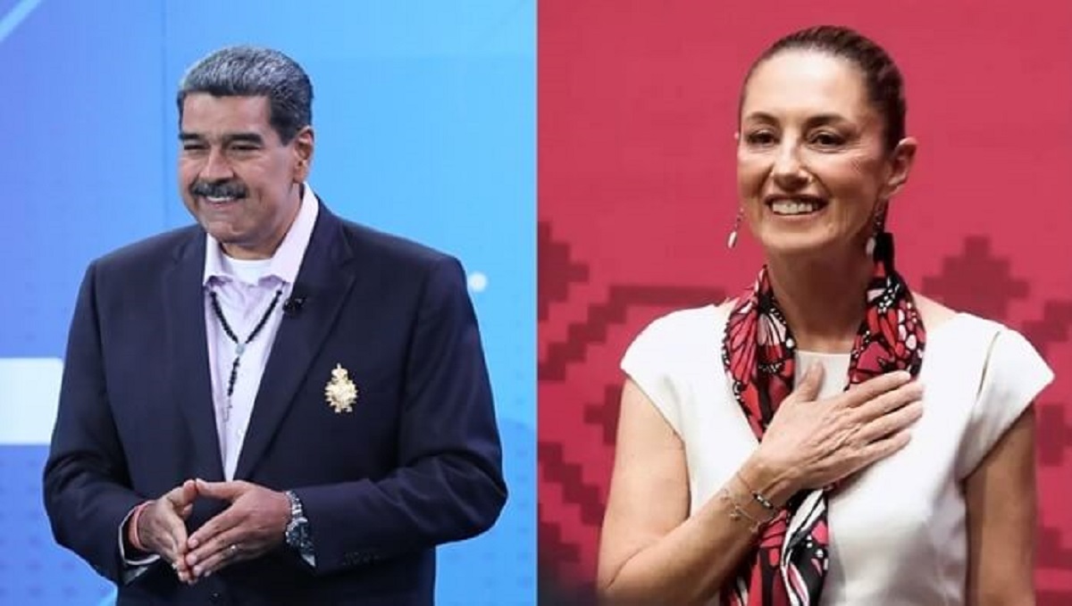 Presidente Maduro conversa con mandataria electa de México 9 NMyCS