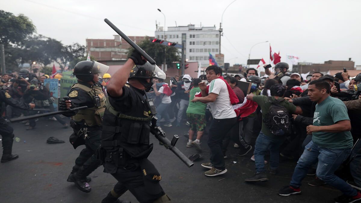 Peru Manifestaciones EFE 2
