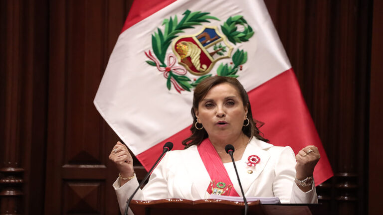 Peru presidenta Dina Boluarte EFE