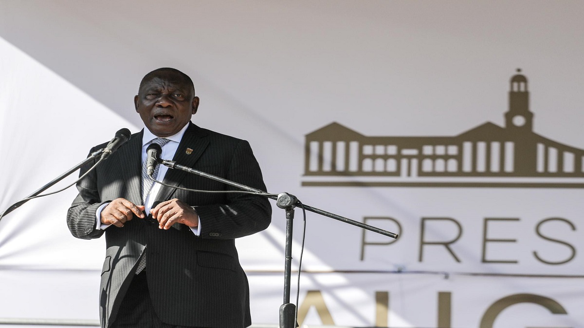 Sudafrica presidente Cyril Ramaphosa foto EFE
