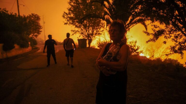 incendios forestales grecia