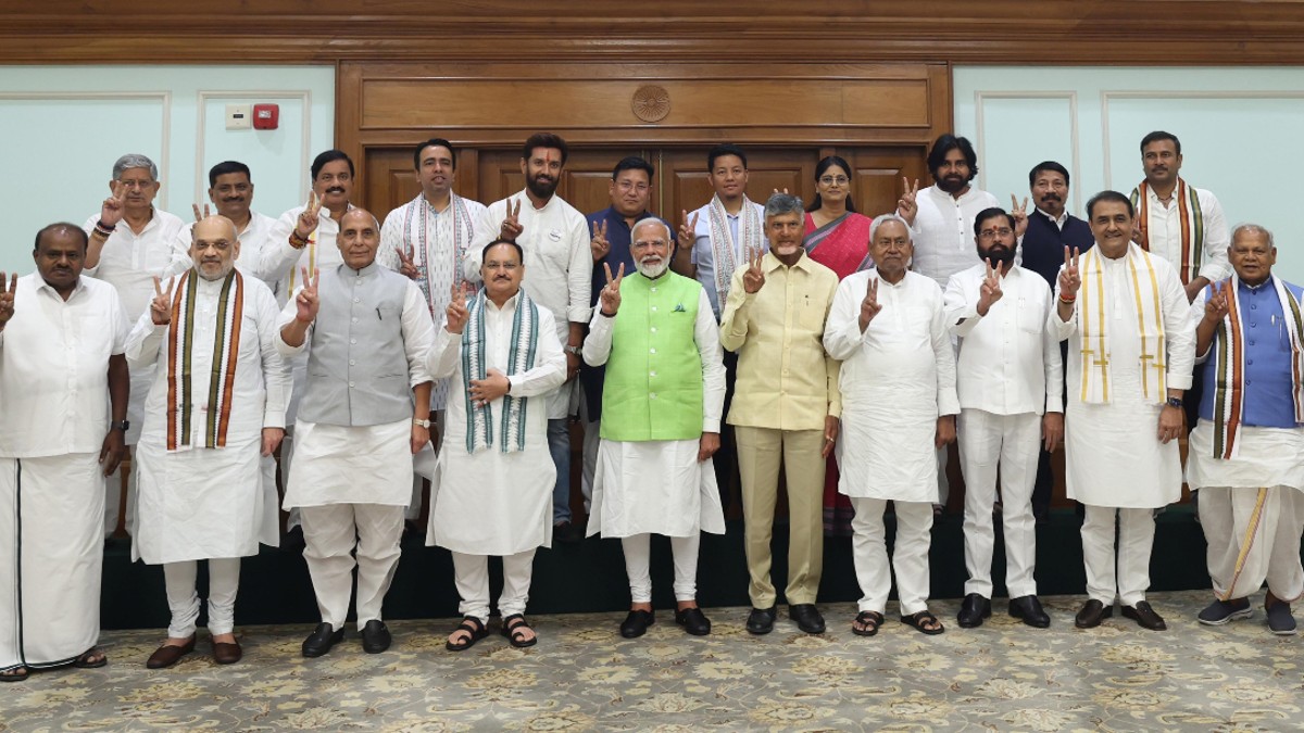Premier indio alcanza respaldo de aliados parlamentarios para nuevo mandato 8 india bjp