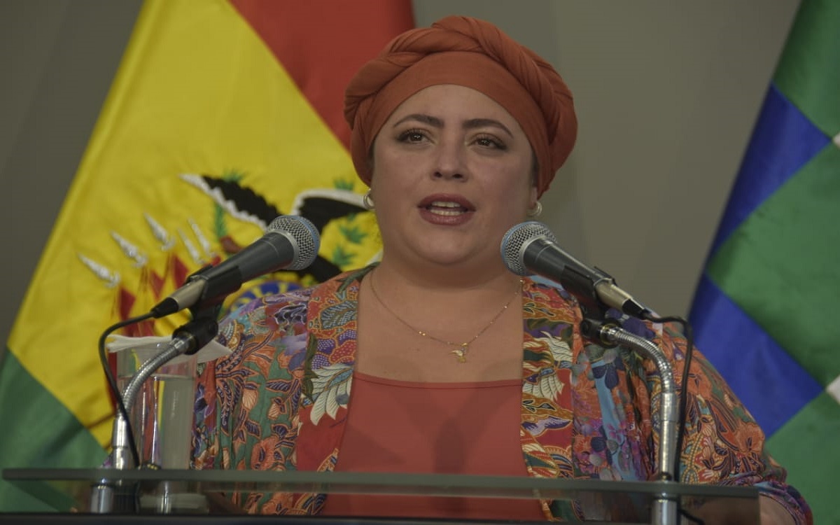 Ministra de la Presidencia de Bolivia: Cerremos filas para cuidar la democracia 10 maria nela prada