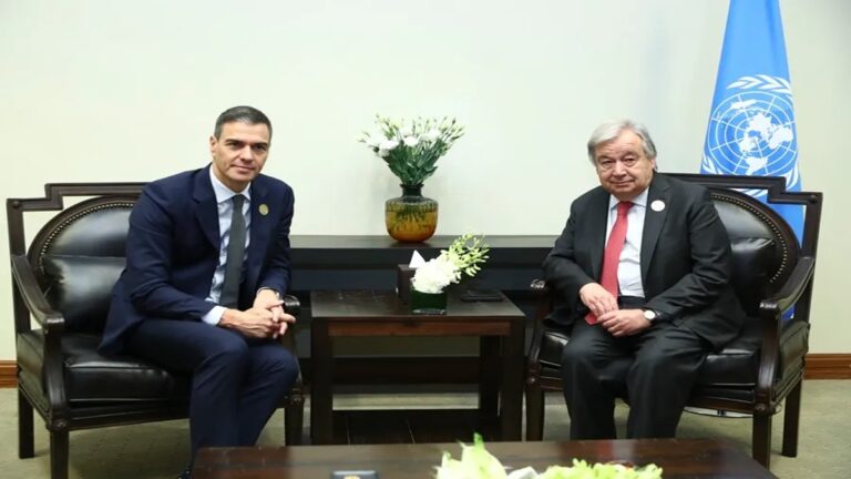 España anuncia nuevo paquete de ayuda a Palestina de 16 millones de euros 1 pedro sanchez Cubre Jordania EFE 1
