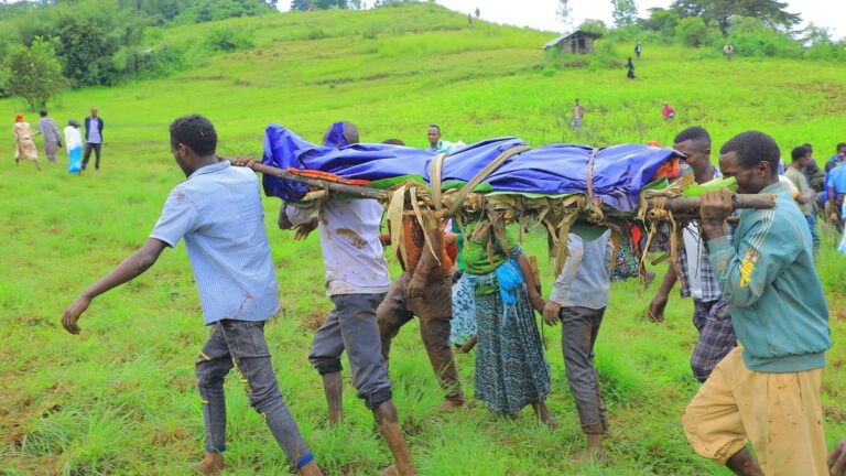 Etiopia deslizamiento victimas foto Gofa Zone Communications Facebook