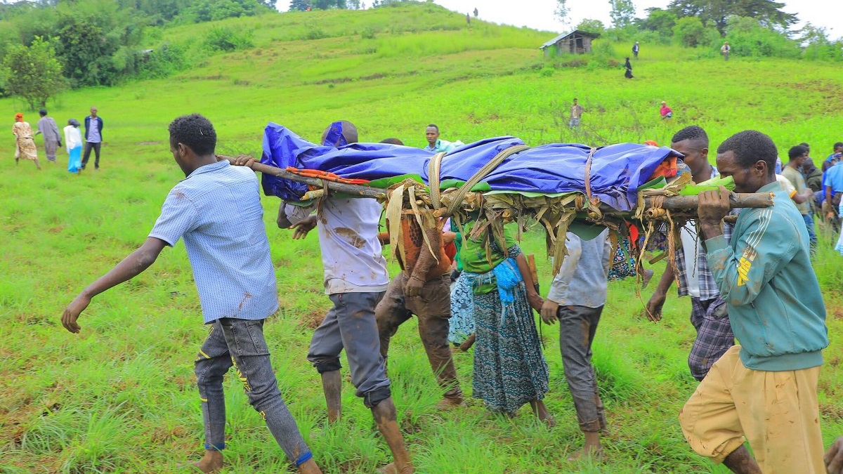 Etiopia deslizamiento victimas foto Gofa Zone Communications Facebook