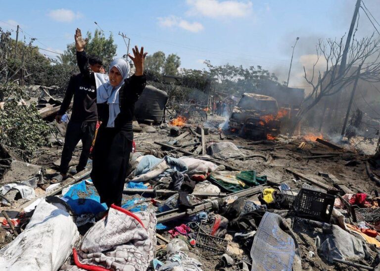 Palestina denuncia apoyo de EE. UU. en ataque israelí a Mawasi 1 GSX bjwXQAAqEut