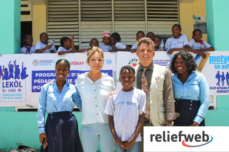 Education Cannot Wait destinará 2,5 millones de dólares para educación en Haití 1 GTcfThrWsAAwPV5