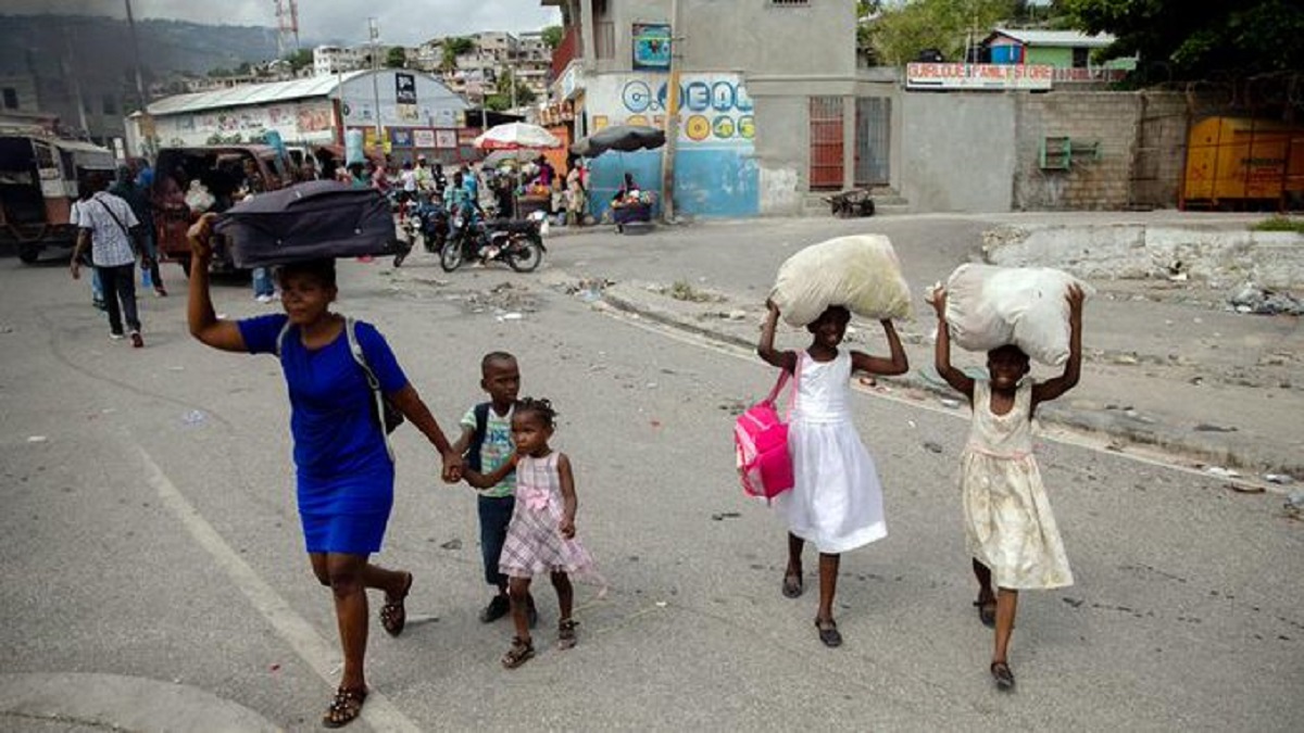 Haiti. Desplazamientos
