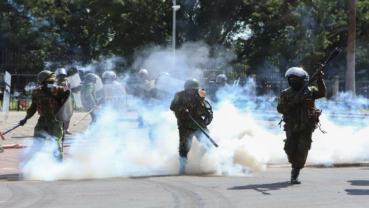 Continúan en Kenia manifestaciones antigubernamentales 8 Kenia manifestaciones EFE