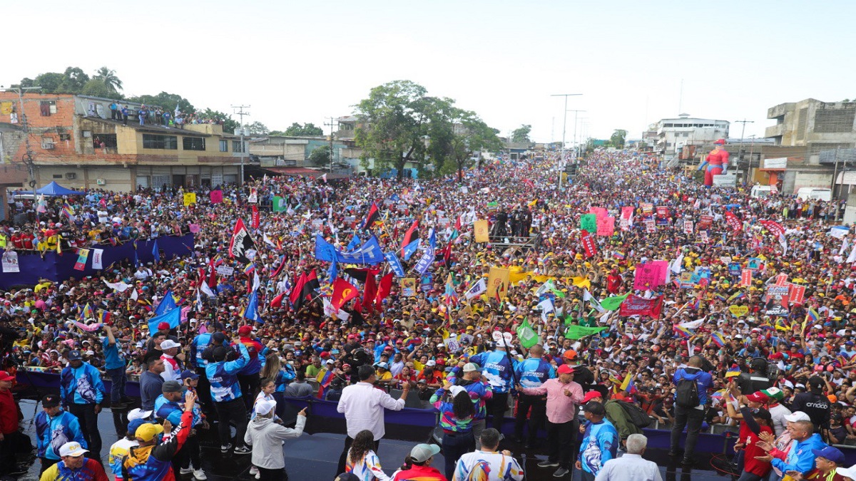 Presidente Maduro: el 28J triunfará la paz, la independencia, el derecho al futuro 4 Venezuela presidente Maduro estado Bolivar foto @PresidencialVen