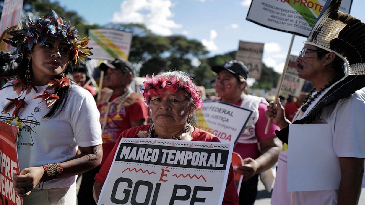 Suspenden votación del Marco Temporal para demarcación de pueblos indígenas en Brasil 3 brasil indiegnas