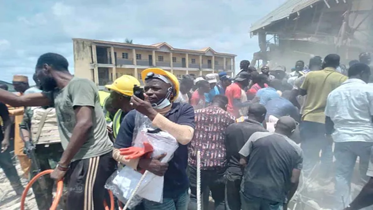 Derrumbe deja al menos 21 muertos en una escuela de Nigeria 9 escuela en Nigeria 1