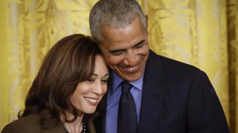 kamala y obama