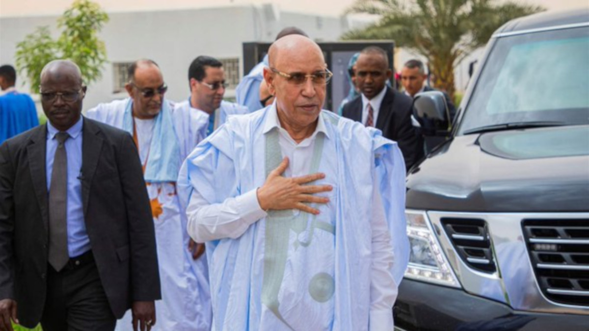 Presidente mauritano Ghazouani gana reelección, según resultados provisionales. 10 rocon