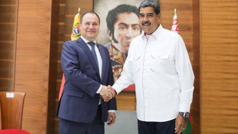Venezuela y Belarús sostienen encuentro para fortalecer relaciones bilaterales 1 sim