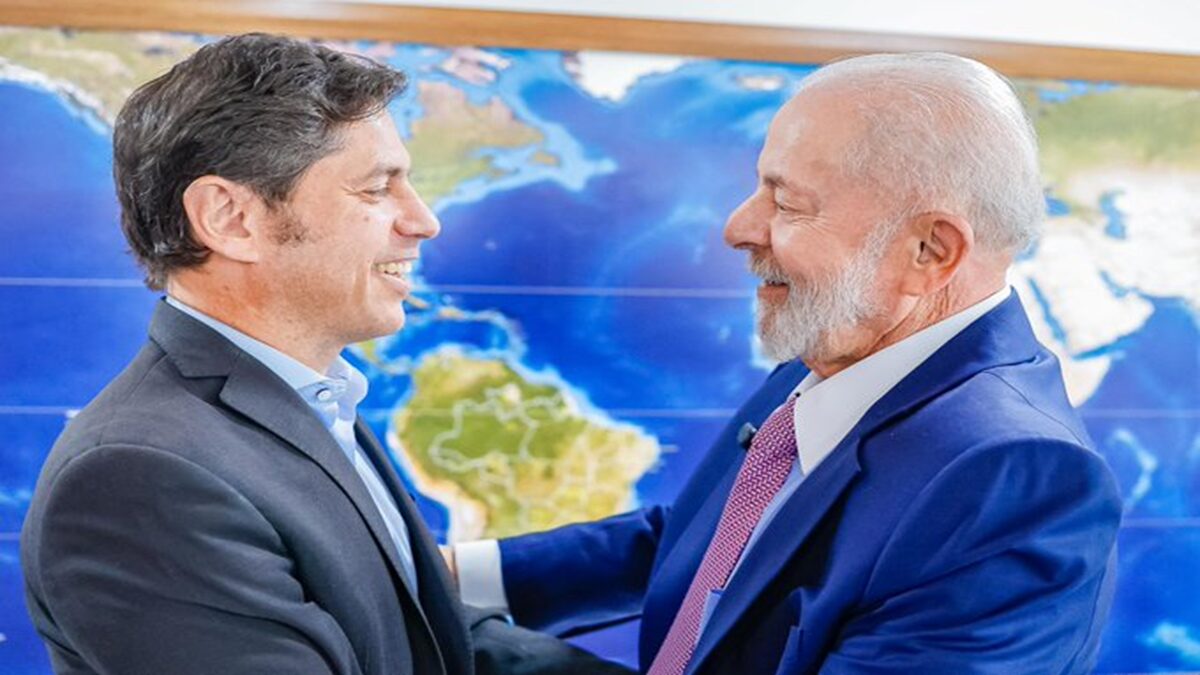 Presidente de Brasil sostiene reunión con Gobernador de provincia de Buenos Aires, Argentina 6 AXEL