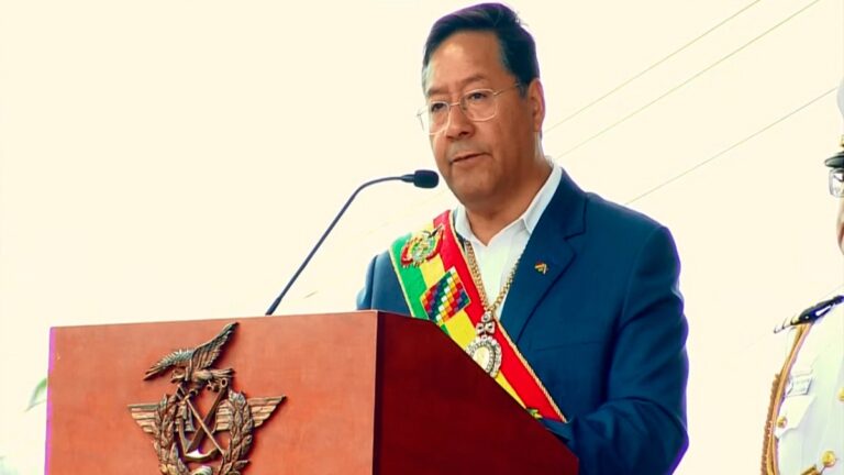 Bolivia presidente Luis Arce foto Diario Ahora el Pueblo