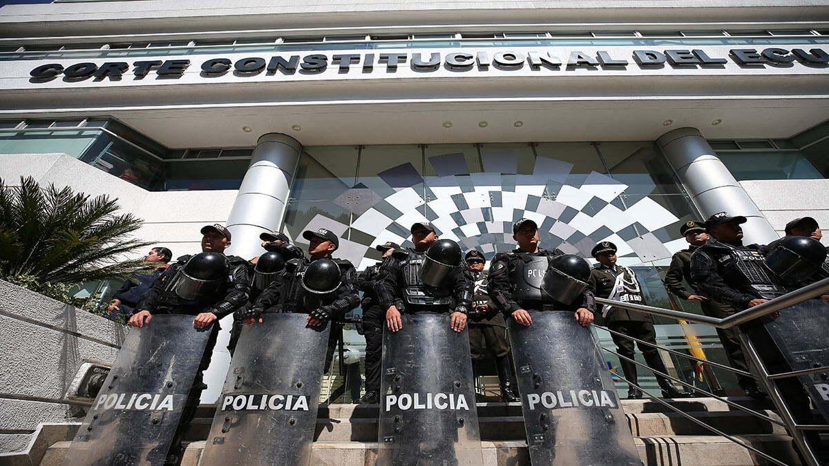 Ecuador Corte Constitucional EFE