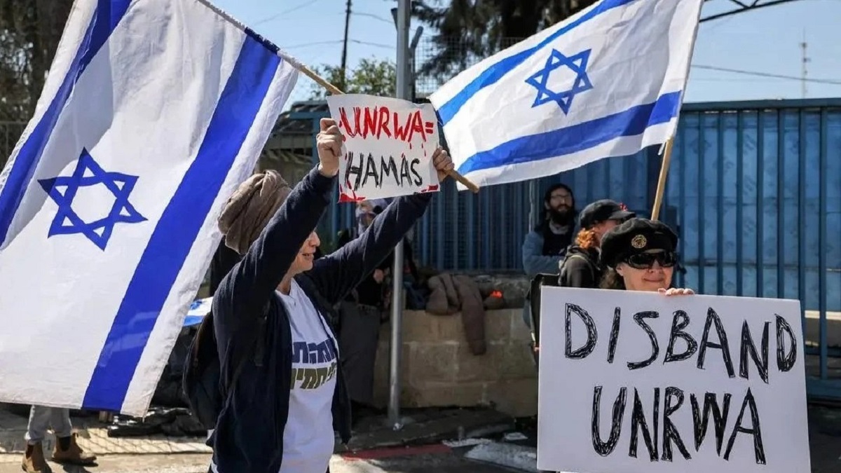 Israel colonos participan campana desprestigio UNRWA