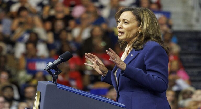 Vicepresidenta de EE.UU. anuncia su candidatura oficial a la presidencia por el Partido Demócrata 1 Kamala 2