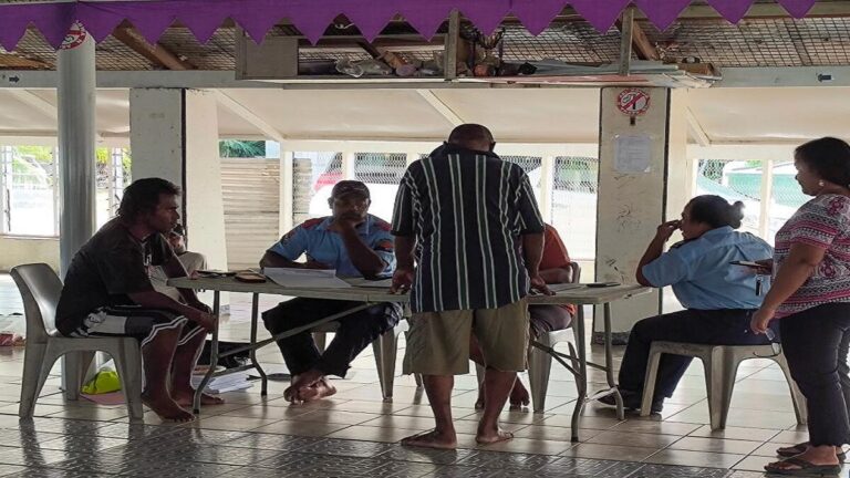 Votantes de Kiribati acuden a las urnas a elegir su Parlamento 1 Kiribati elecciones parlamentarias foto Xinhua