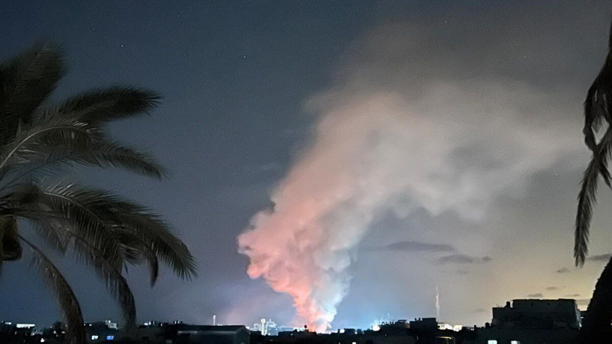 Bombardeo a tiendas de campaña de desplazados en Gaza deja cinco muertos 2 Palestina Incendio despalzados twitter