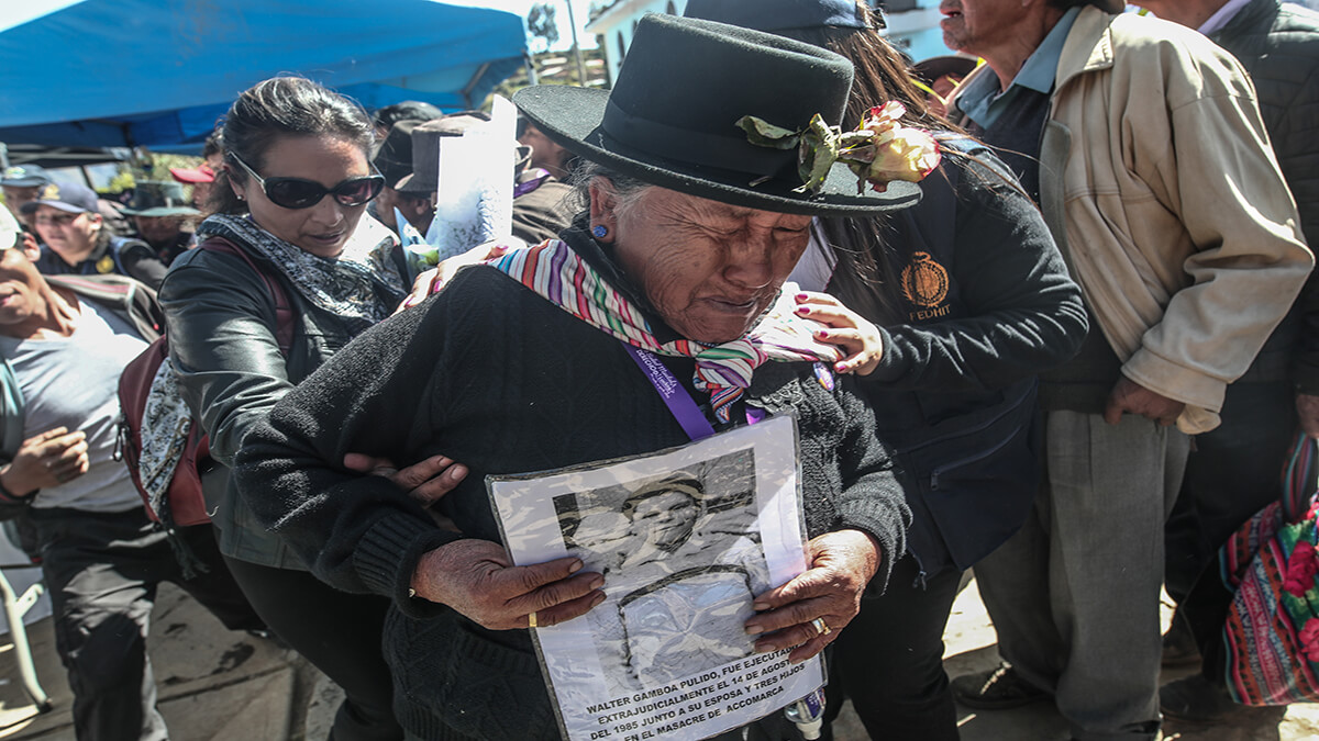 Peru Victimas Violencia EFE