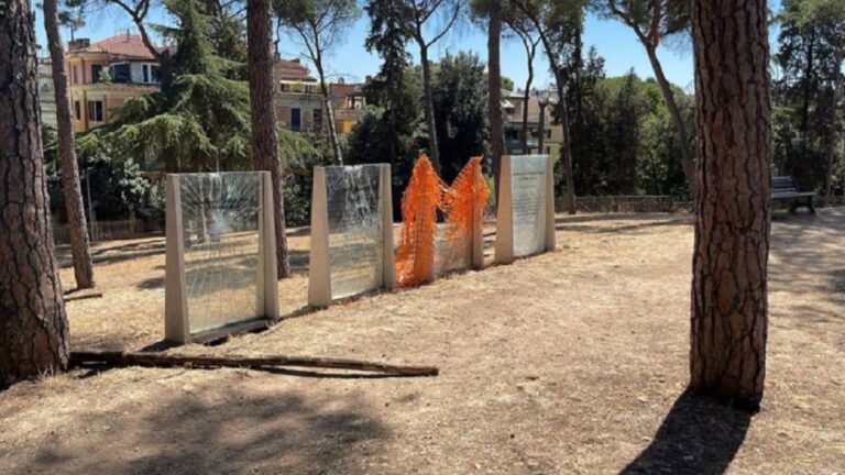 Venezuela denuncia acto vandálico contra monumento a Bolívar en Monte Sacro, Roma 1 Roma monumento Bolivar Monte Sacro juramento independencia foto Cancilleria Venezuela