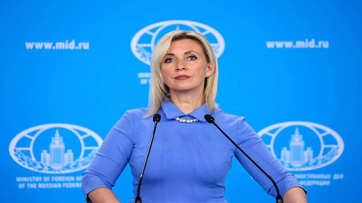 Rusia denuncia autorización de EE.UU. a Ucrania para operar dentro de territorio ruso 1 Rusia Maria Zajarova 1