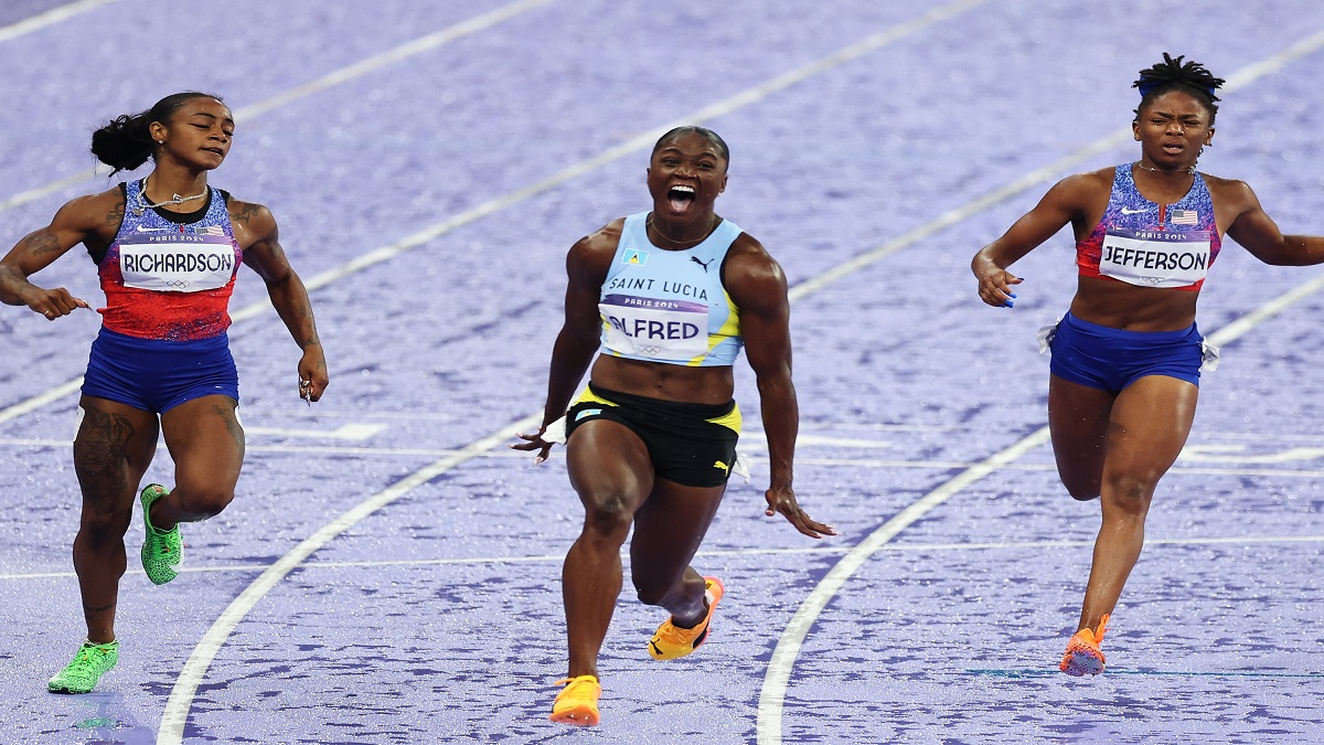 Julien Alfred gana la primera medalla olímpica en la historia de Santa Lucía 6 Santa Lucia Olimpismo