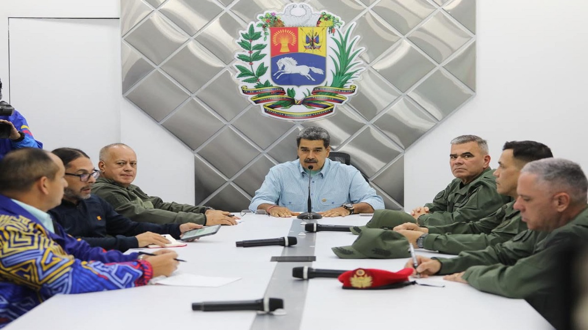 Venezuela presidente Nicolas Maduro y autoridades 2 foto Prensa Presidencial