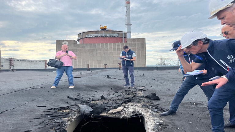 Rusia denuncia nuevo ataque de dron ucraniano contra la central nuclear de Zaporiyia 1 Zporiyia Ataque editada