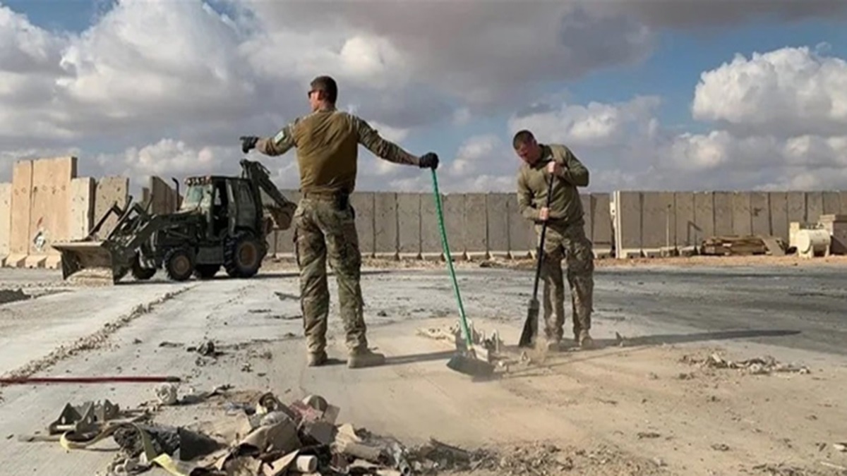 Atacan base militar estadounidense Ain al-Assad en Irak 7 base Ain al Assad en Anbar