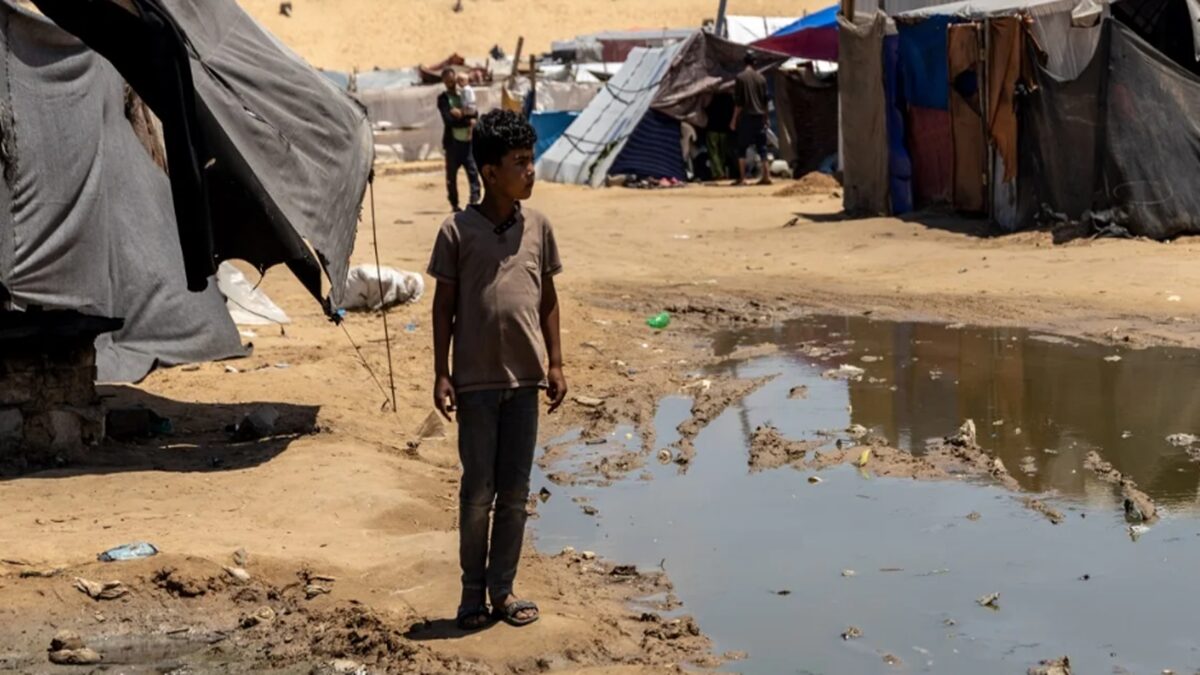 La OMS comenzará vacunación contra la polio en Gaza 3 paleeeee