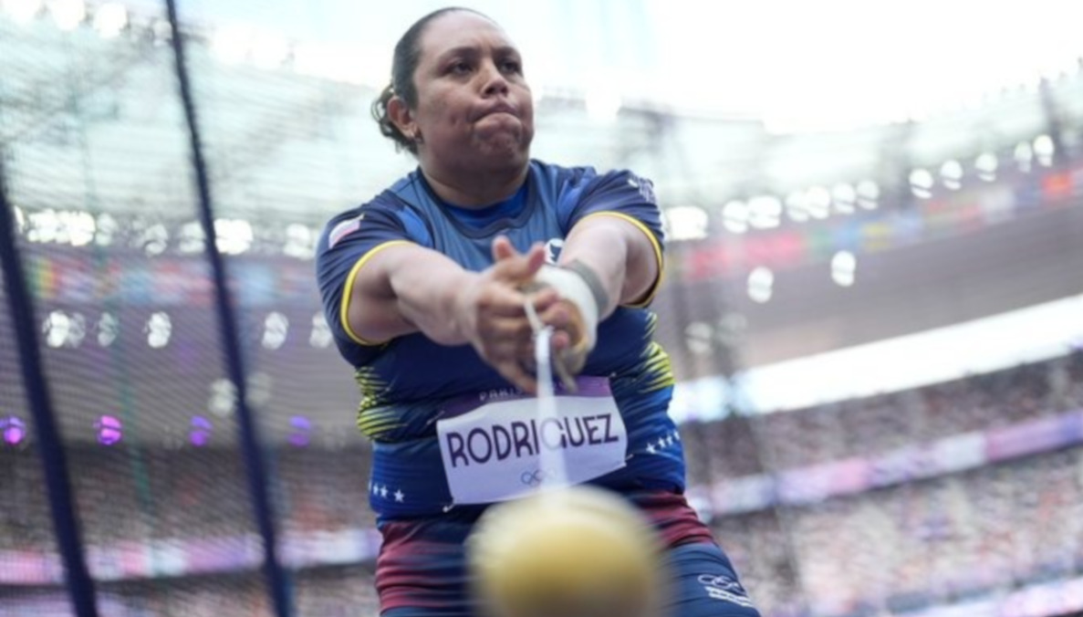 Atleta venezolana Rosa Rodríguez se clasifica a la final de lanzamiento de martillo 5 rodrig