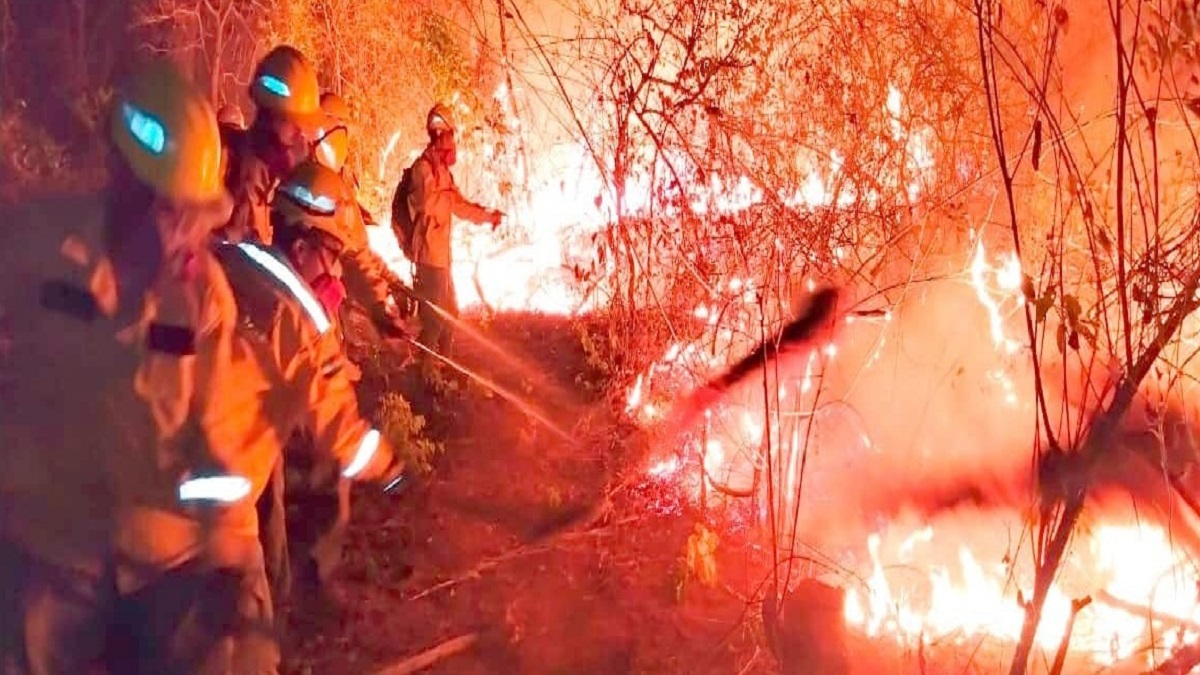 Bolivia incendios foto ABI