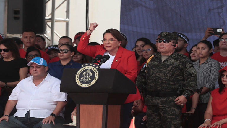 Honduras presidenta Castro EFE