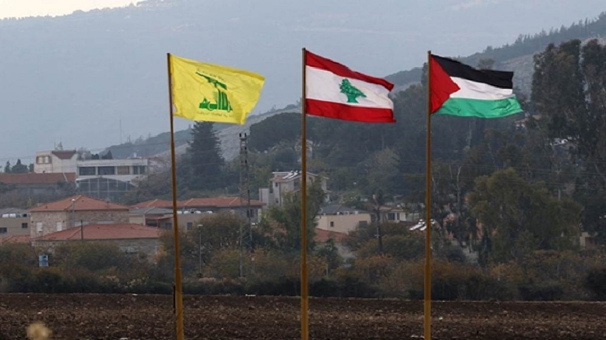 Libano bandera Hezbola foto Al Mayadeen
