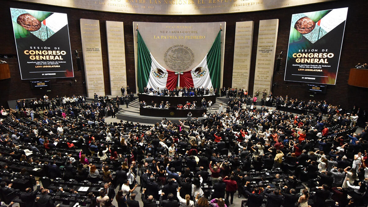 Anuncian fecha de inicio del debate sobre la reforma judicial en México 2 Mexico Congreso twitter 1