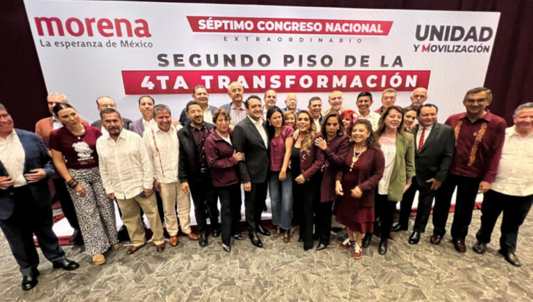 Partido Morena de México elige a Luisa María Alcalde como su presidenta 1 Morena Alcalde01