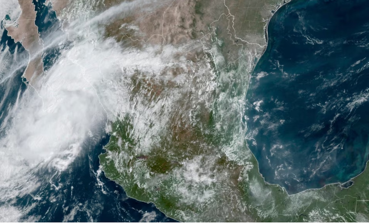 Tormenta tropical Ileana llega a las costas del estado mexicano de Sinaloa 4 NOAA