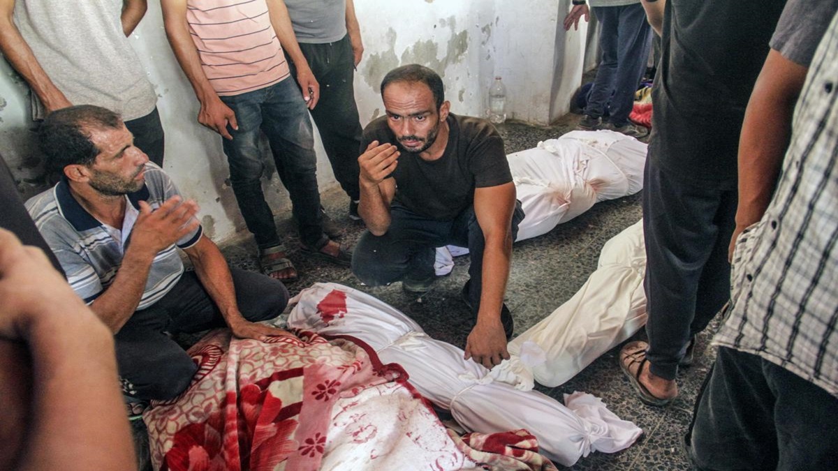 Palestina ataque a una escuela
