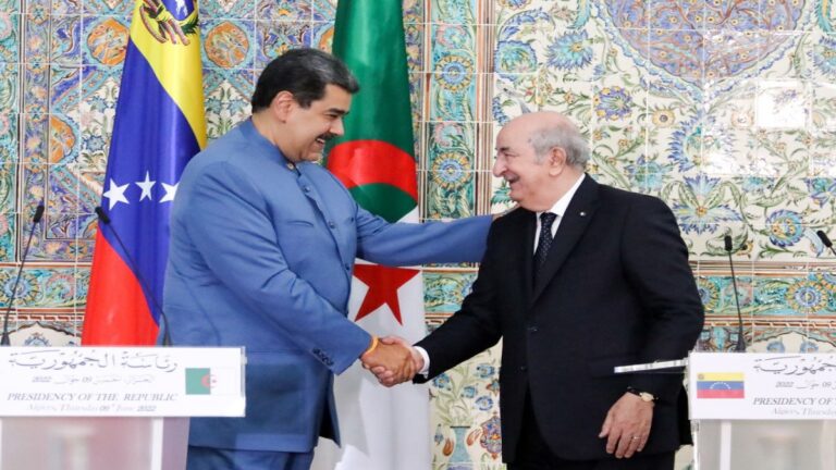 Líderes latinoamericanos felicitan a Tebboune por su reelección como presidente de Argelia 1 Presidentes de Venezuela y Argelia foto Prensa Presidencial